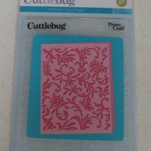 Provo Craft Cuttlebug A2 Embossing Folder Journaling Card