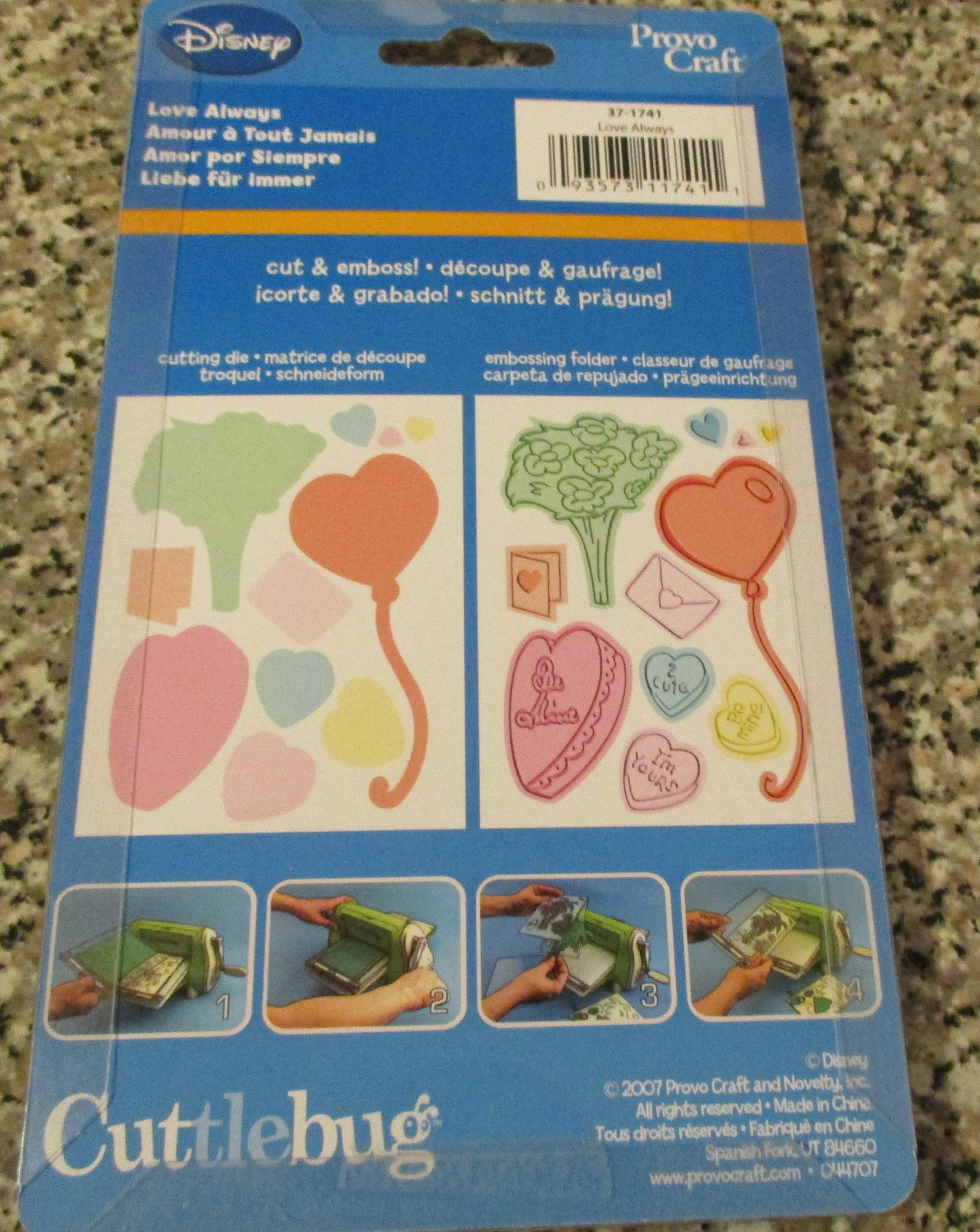 Provo Craft Cuttlebug Cut and Emboss Folder & Die Disney Etsy UK