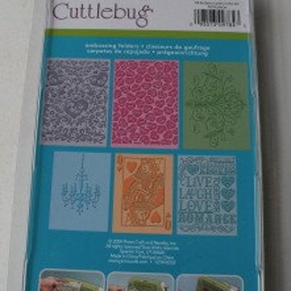Embossing Folder Set Etsy