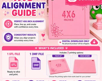 Paper Cutter Alignment Guide-4x6 STL FILE