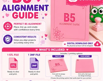 Paper Cutter Alignment Guide-B5 STL FILE