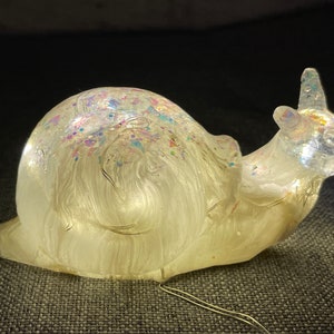 Resin Snail Figurine - Light Up Night Light