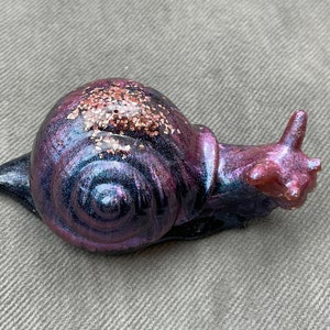 Large Resin Snail Figurine - Firework