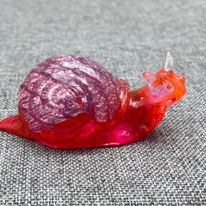Small Resin Snail Figurine - Dragon