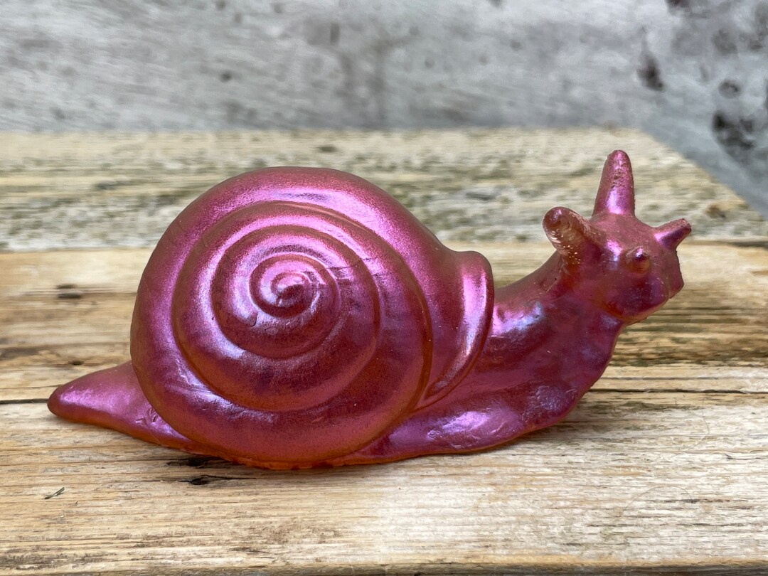 Resin Snail Figurine - Color Change - Etsy