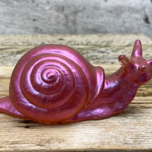 Resin Snail Figurine - Color Change