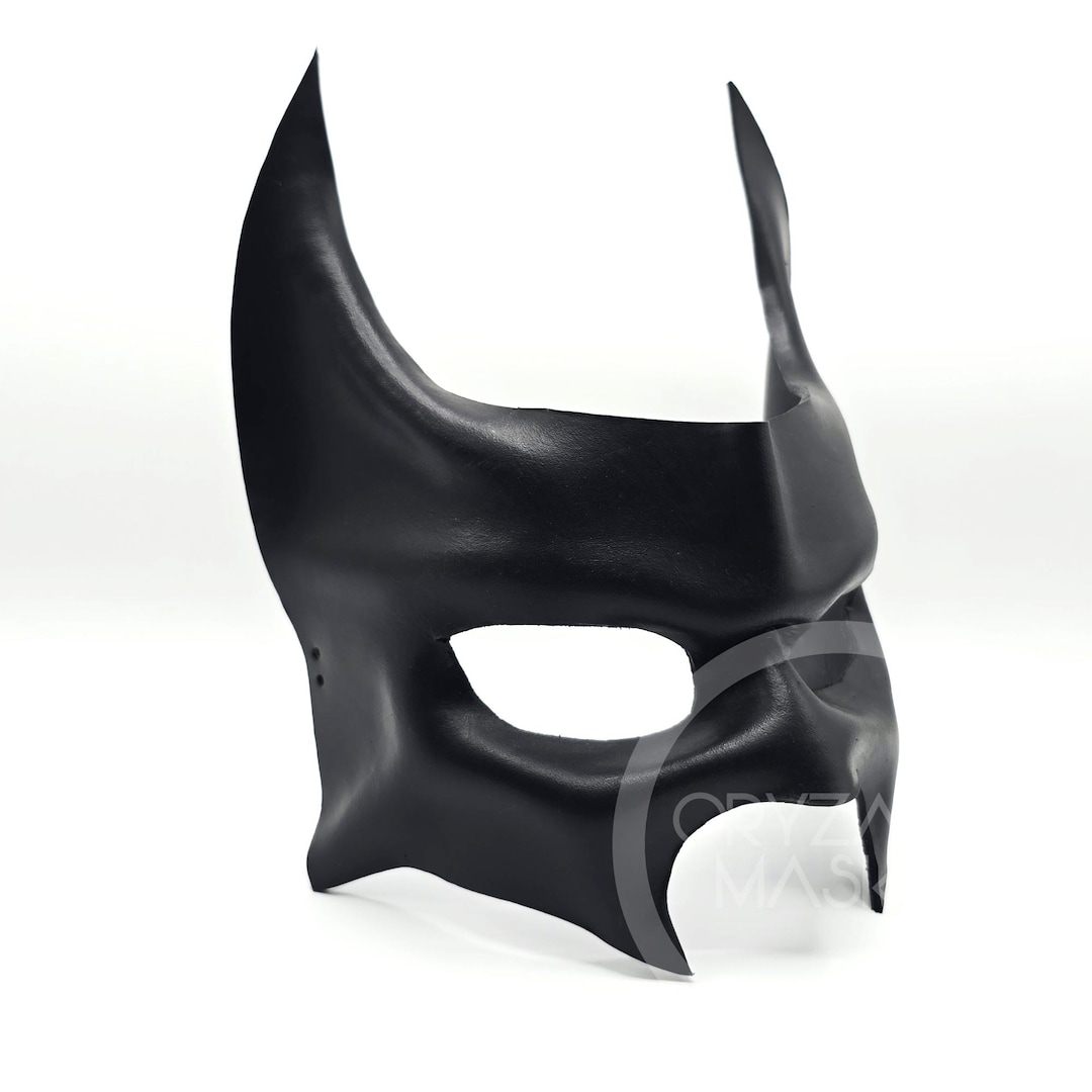 Bat Mask: Adult Leather Costume Masks, Masquerade - Etsy