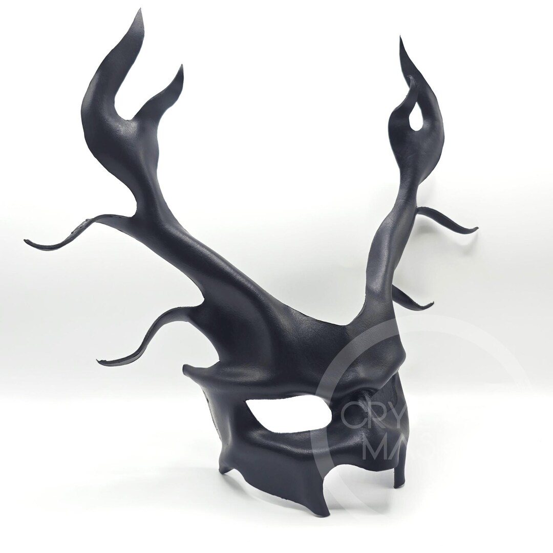 Stag Mask: Handmade Adult Leather Animal Masks | Cryzalis - Etsy