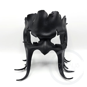 Tree Mask: Black leather masks | Cryzalis