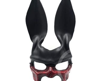 Haasmasker: konijnenzombie Halloween-versie | Cryzalis-maskers