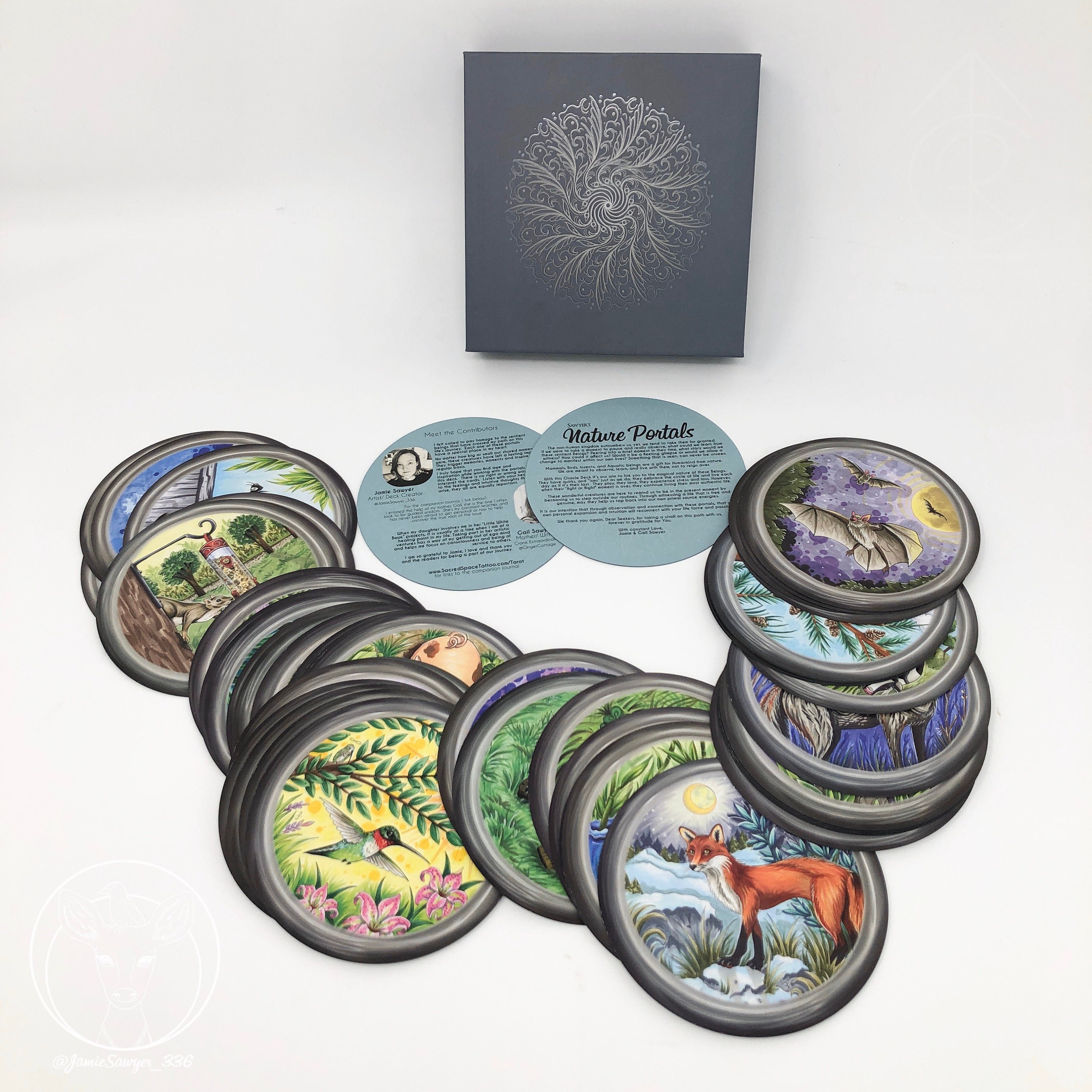 Sawyers Nature Portals Oracle Deck - Etsy