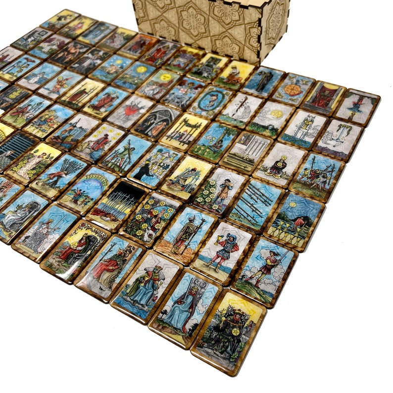1909 RWS Tarot Tiles- Sawyer Redux Edition —made to Order - Etsy