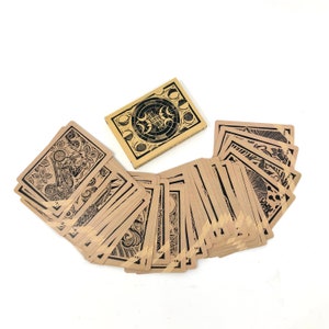 Linocut Lenormand - LIMITED Printing
