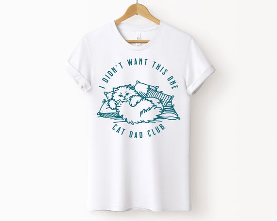 Funny Cat Dad Club T-shirt, Perfect for Nature and Animal Funny Cat Dad Club T-shirt, Perfect for Nature and Animal