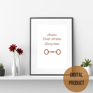 Equestrian Wall Art Prints - Rustic Decor - Farmhouse Style Decor - Horse Lover Gift - Digital Download