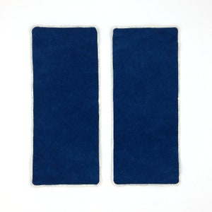 Extra large knee patch (set of 2) -- naturally-dyed -- organic cotton