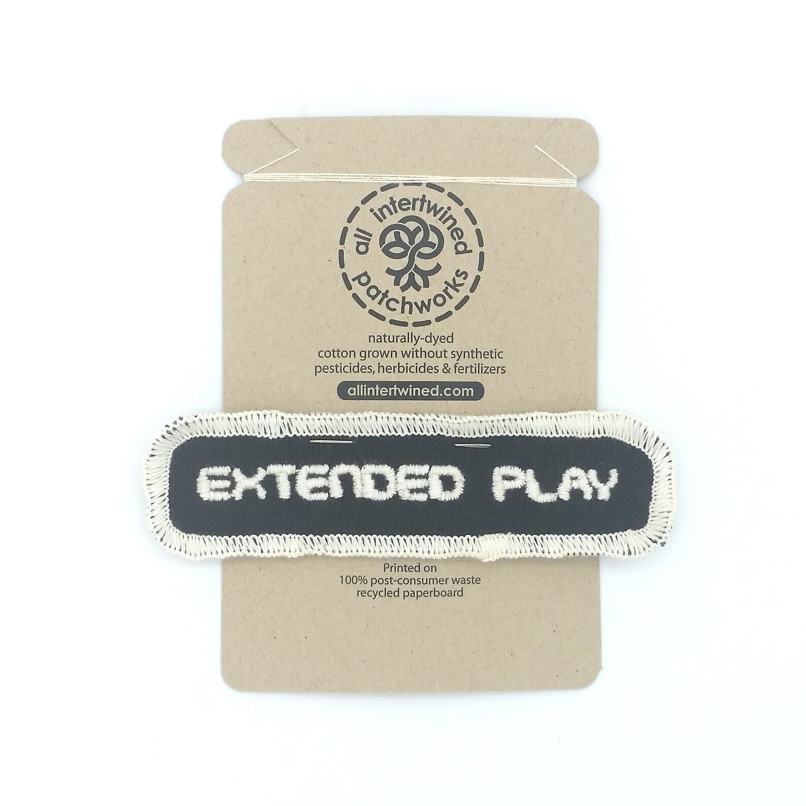 Extended Play patch kit naturallydyed cotton grown Etsy