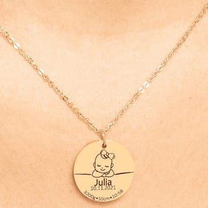 18k gold First Time Mom Gift,Gift for New Mom Necklace,Pregnancy jewelry necklace,New Mom Gift Jewelry,New mommy Gift for first Mother&#39;s day