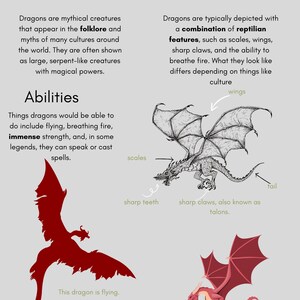 Unit Study on Dragons, Worksheets, History, Writing, Mythology, Home ...