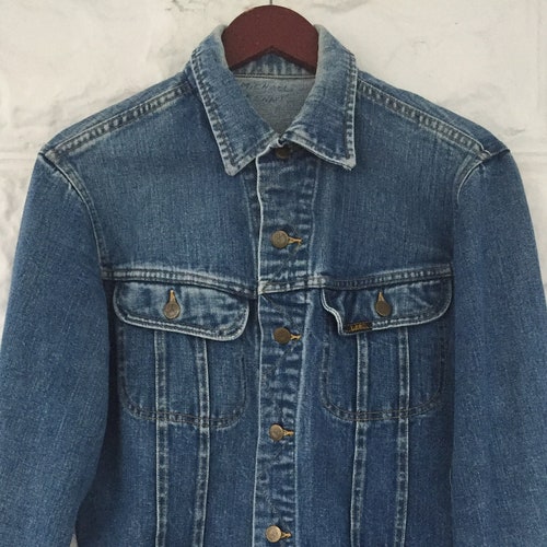 Men's Vintage 70's LEE RIDERS Denim Jacket. outlet Size 36 (Medium)