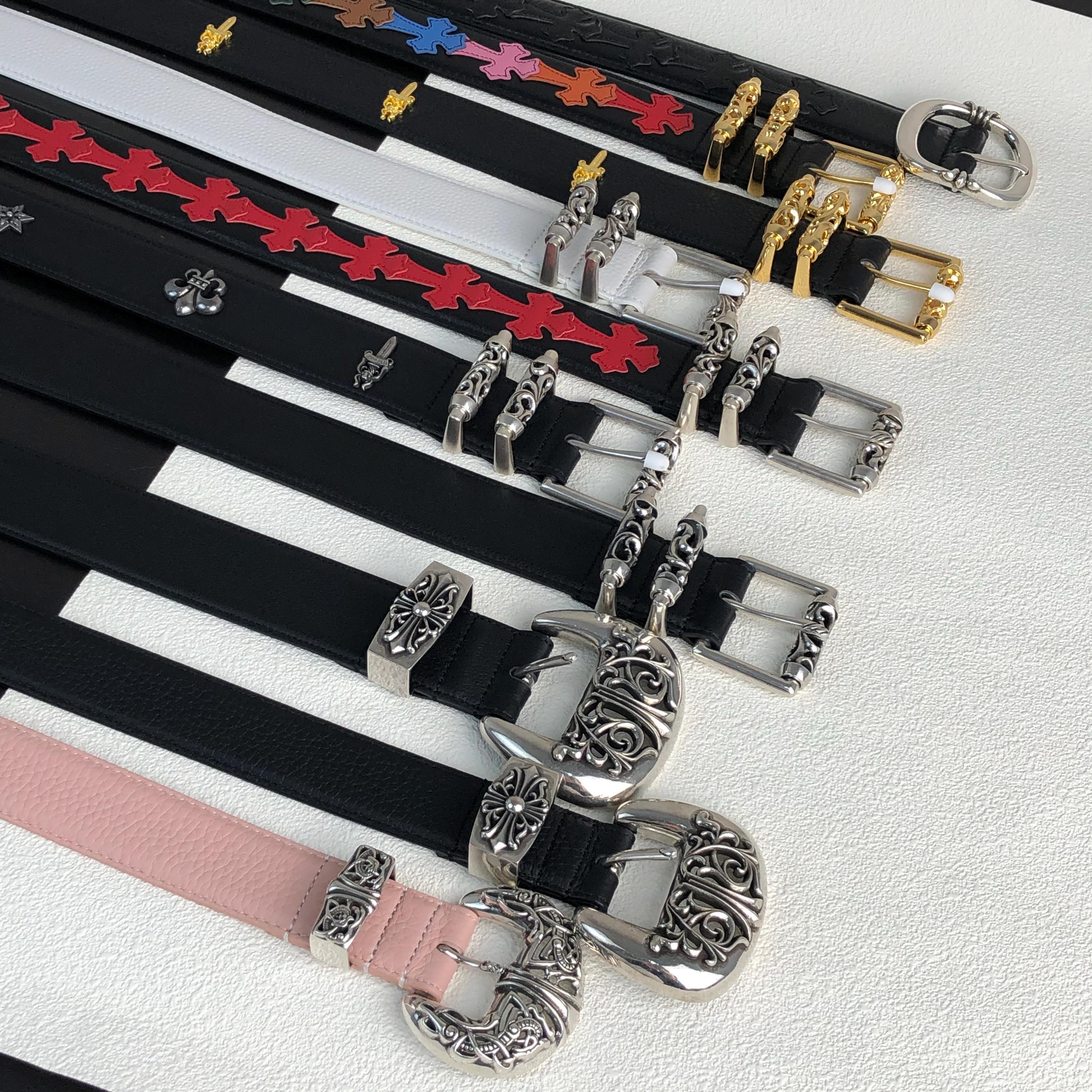 クロムハーツフローラルクロスベルトループ クロムハーツ ベルト