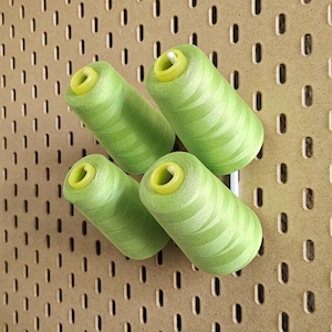 Overlock thread spool holder, from 2 pieces, thread holder for Ikea perforated plate Skadis, sewing thread holder, sewing accessories, DIY handicraft, organization