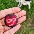 Anti-jangle dog tag protection, robust round protective cover for Tasso & tax tags 3 cm made of high-quality TPU product logo