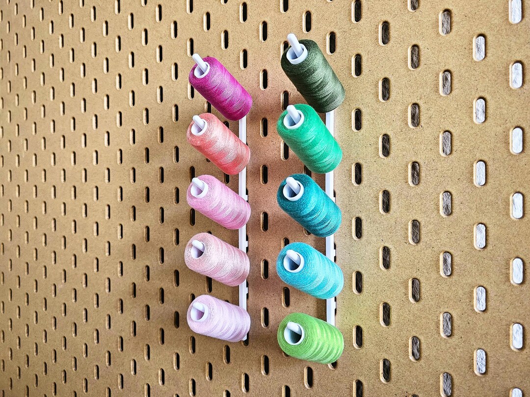 5-way Thread Spool Holder, From 2 Pieces, Thread Holder for Ikea ...