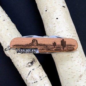 Customizable 7-Tool Pocket Knife with Engraved DRIFTER Design Gift for Men Groomsmen Wedding Party Fathers Day Graduation Camping