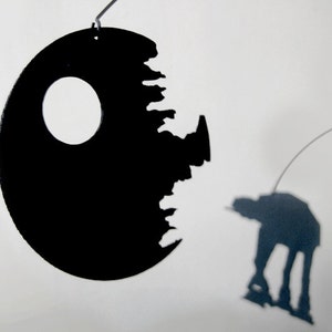 Hanging Mobile STAY ON TARGET Star Wars inspired image 3