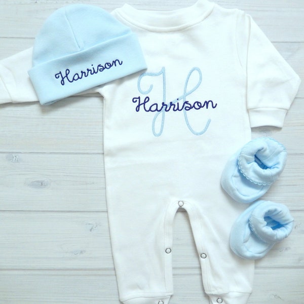 Boy Coming Home Outfit Newborn Etsy