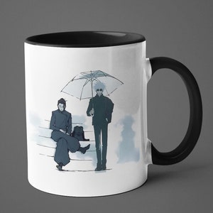 Gojo Satoru And Suguru Geto Coffee Mug | 11oz Ceramic Mug | Christmas Gift | Accent Coffee Mug | Jujutsu Kaisen - JJK | Anime Funny Gift