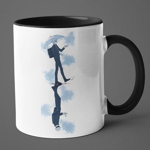 Gojo Satoru Coffee Mug | 11oz Ceramic Mug | Christmas Gift | Anime Gift | Accent Coffee Mug | Jujutsu Kaisen - JJK | Anime Funny Gift