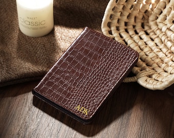 Vintage Brown Custom Leather Kindle Case, Personalized Kindle Paperwhite 12th 7'' Case Cover, All New Kindle 6'' 2024 11th Case, Gift idea