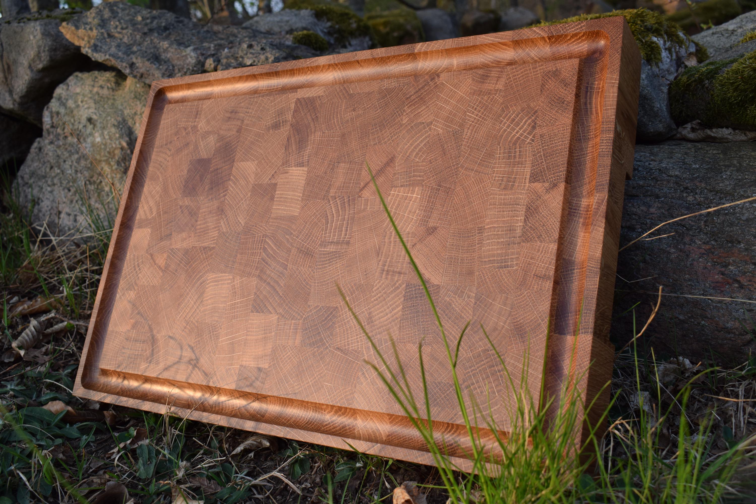 End Grain,cutting Board,butcher Block,oak,hardwood,professional,unique,juice  Groove,oil - Etsy, image size:3000x2000
