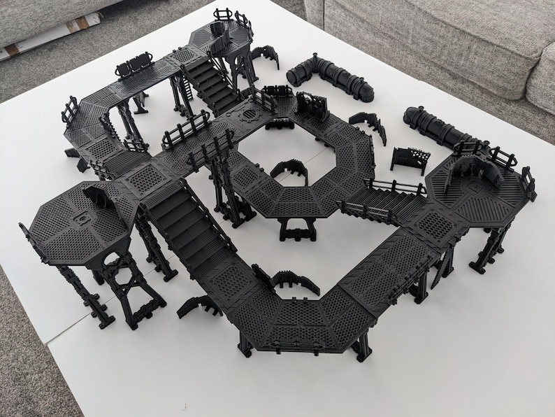 Suitable for Warhammer 40k Kill Team Necromunda Style Board Wargame ...