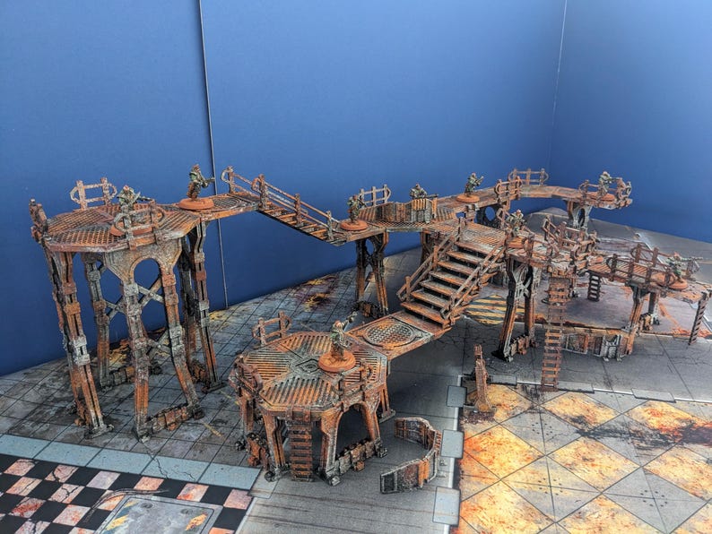 Suitable for Warhammer 40k Kill Team Necromunda Style Board Wargame ...