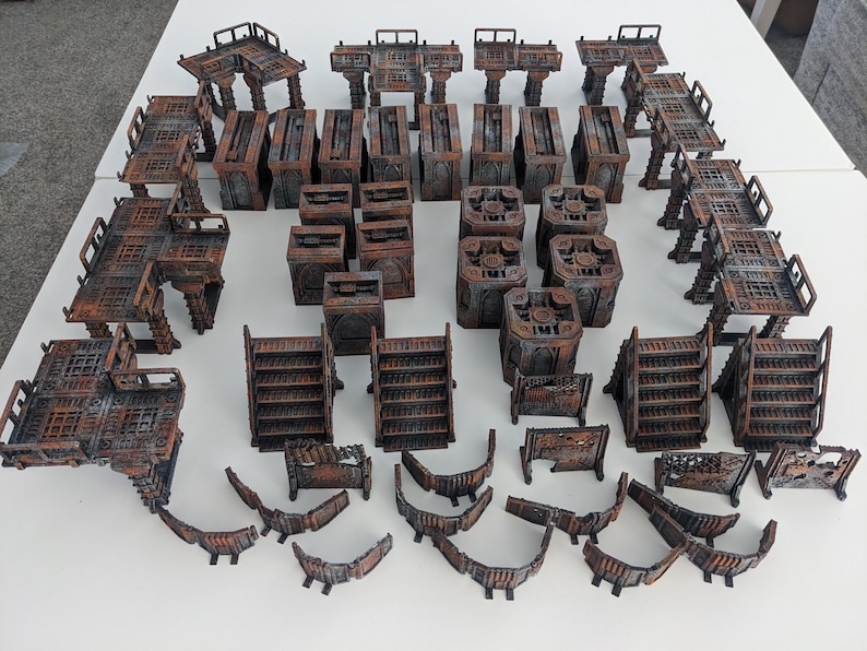 Suitable for Warhammer 40k Kill Team Necromunda Style Board Wargame ...