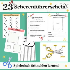 Schaarlicentie voor kinderen, kleuterschool, peuterschool, oefeningen, knipoefening, kinderopvangmateriaal, fijne motoriek knippen, kinderopvanglicentie