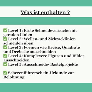 Scherenführerschein
Schneiden lernen Kinder
Feinmotorik Übung
Kindergarten Arbeitsblätter
Vorschule Arbeitsblätter
Bastelvorlage Ausschneiden, Portfolio Kindergarten, Kita, Vorschule, Schule, Grundschule, Schneiden üben Vorschule
Scherenführerschein PDF Download
Ausschneideübungen für Kinder
Feinmotorik fördern Kindergarten
Bastelvorlagen für Kinder zum Ausschneiden, Kita Material
Homeschooling Arbeitsblätter
Kreatives Lernen Kinder
Lernmaterial PDF
Beschäftigungsideen für Kinder