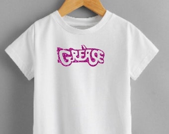 Grease the Musical T-Shirt: Retro 50s Style, 100% Cotton