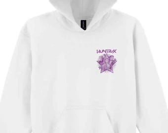 HUNTRX Graphic warm hoodie  – Signed Anime Style Girl Group Design – Fan Merch Tee