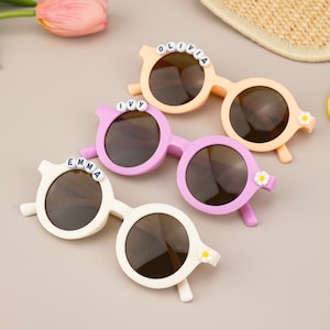 Personalized Kids Sunglasses with Name,Toddler Sunglasses,Children&#39;s Sunglasses,Baby Girl Gifts,Party Favors,Toddler Gifts,Summer Gifts