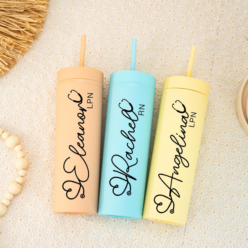 Nurse gift, Custom Nurse tumbler, Personalised Nurse Gift, Nurse Appreciation Gift, RN Gift, Nurse Student Gifts,Doctor Gift, RN Grad Gifts image 4