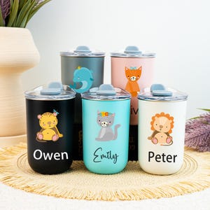 Vasos personalizados con nombre para niños, regalo único para niños, taza infantil, regalos de cumpleaños, regalos de despedida de soltera, regalos navideños, regalos de Pascua.