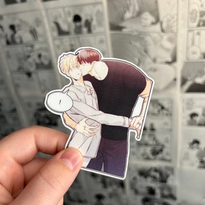 The Dangerous Convenience Store cute kiss sticker