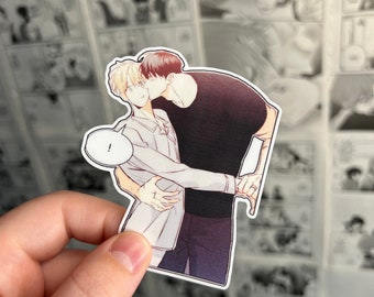 The Dangerous Convenience Store Kiss Sticker - Waterproof Vinyl