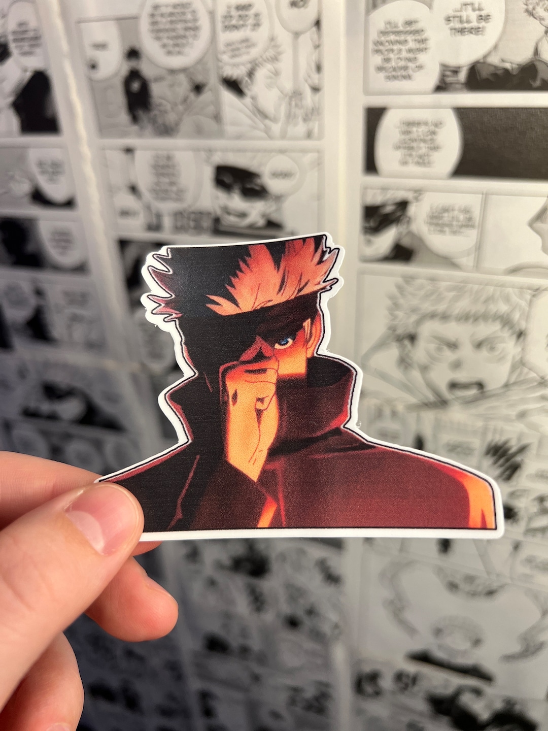 Gojo Pulling Down Eye Mask - Etsy