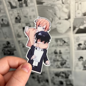 Sasaki and Miyano Hug Sticker