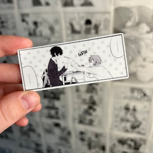 Sasaki and Miyano Pocky Panel Sticker